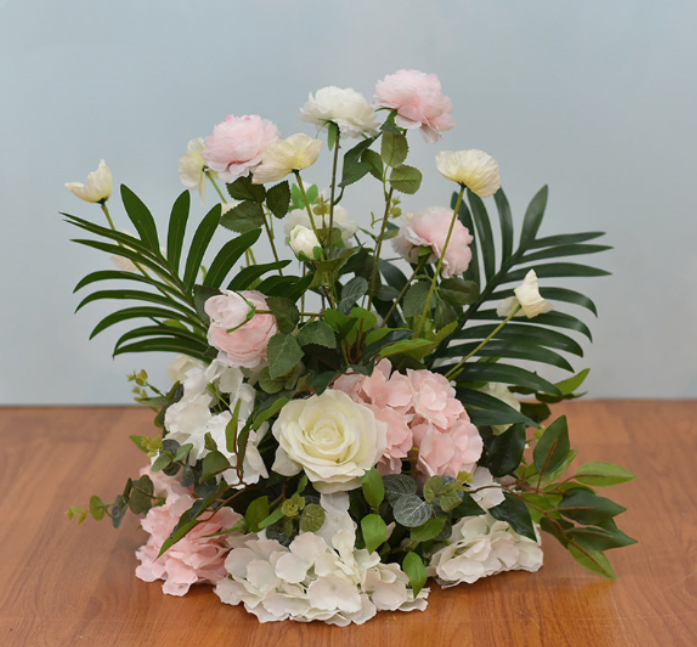 Green Pink Flower Sets for Wedding Party Decor Proposal - KetieStory