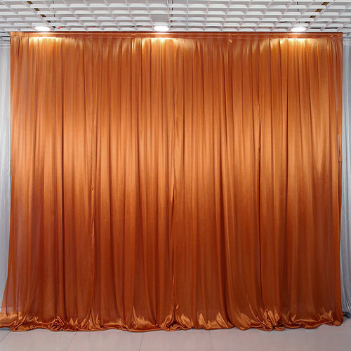Ice Silk Draping Curtains Draps Backdrop for Wedding Party Event - KetieStory
