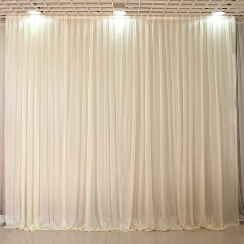 Ice Silk Draping Curtains Draps Backdrop for Wedding Party Event - KetieStory