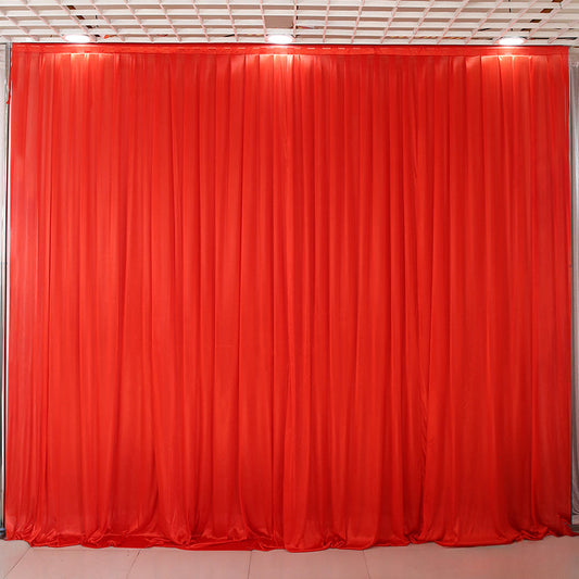 Ice Silk Draping Curtains Draps Backdrop for Wedding Party Event - KetieStory