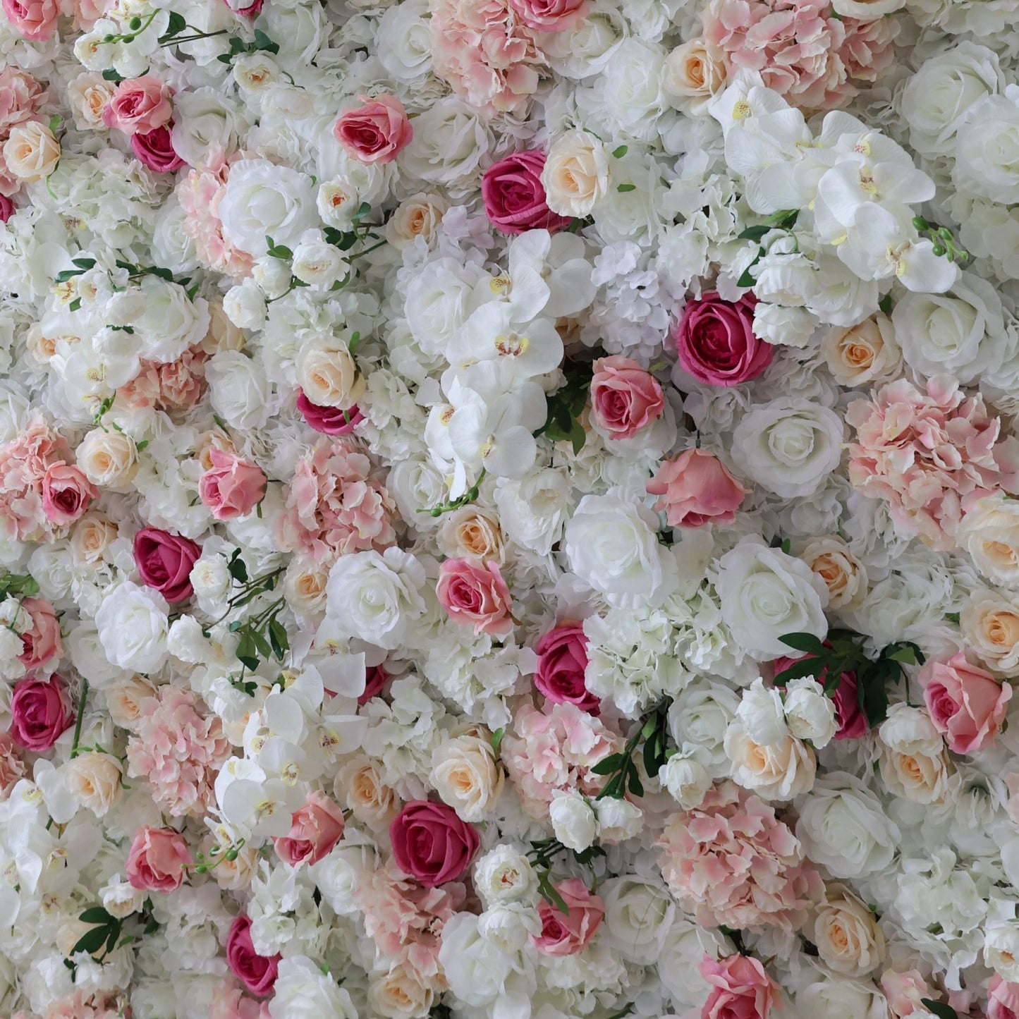 Flower Wall 3D White Pink Fabric Rolling Up Curtain Floral Backdrop Wedding Party Proposal Decor