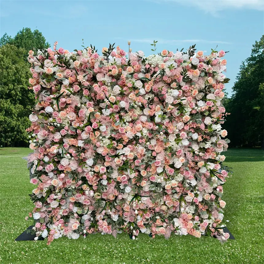 100% handmade, the 5D rose red flower wall provides a lifelike appearance and is easy to set up.