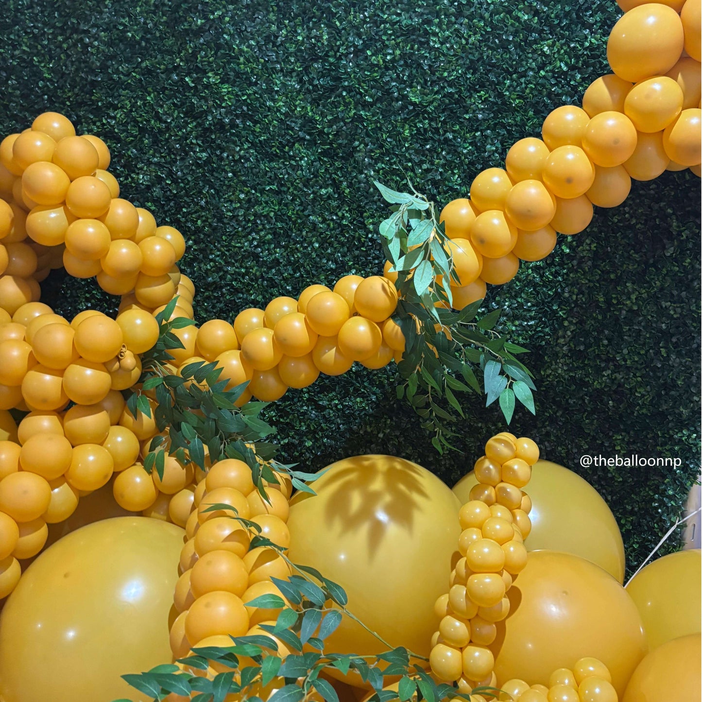 RTS Flower Wall 2D Milan Green Wall for Party Event Decor