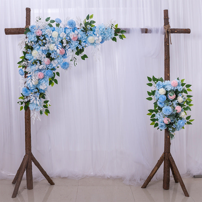 Mori Triangular Flower Row Arch for Wedding Party Decor Proposal - KetieStory