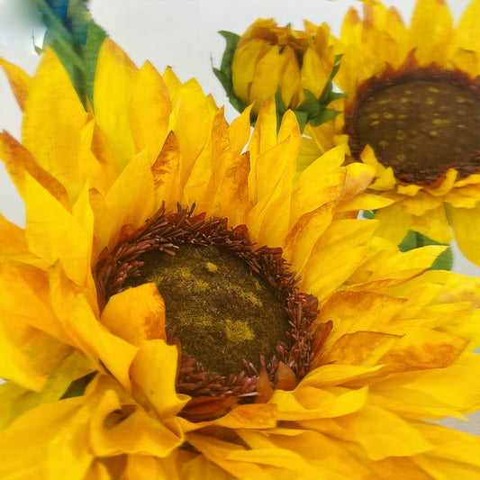 Giant Paper Sunflower Handmade Floral Set for Event Party Decor