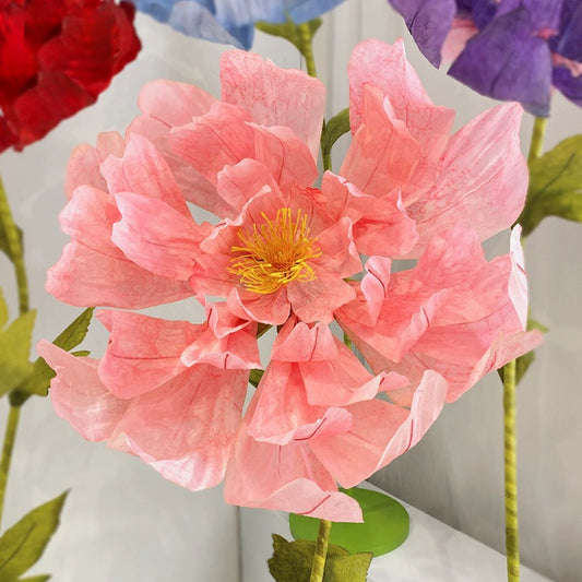 Giant Artificial Electric Opening and Closing Epiphyllum Flower for Event Wedding Party Decor