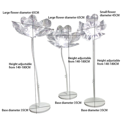 Set of 3 Flowers Lights for Wedding Party Home Decor Event - KetieStory