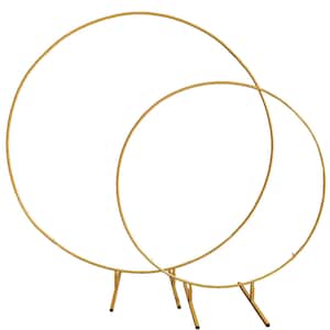 Metal Circle Arch Stand Frames Wedding Background Decoration Proposal Decor - KetieStory