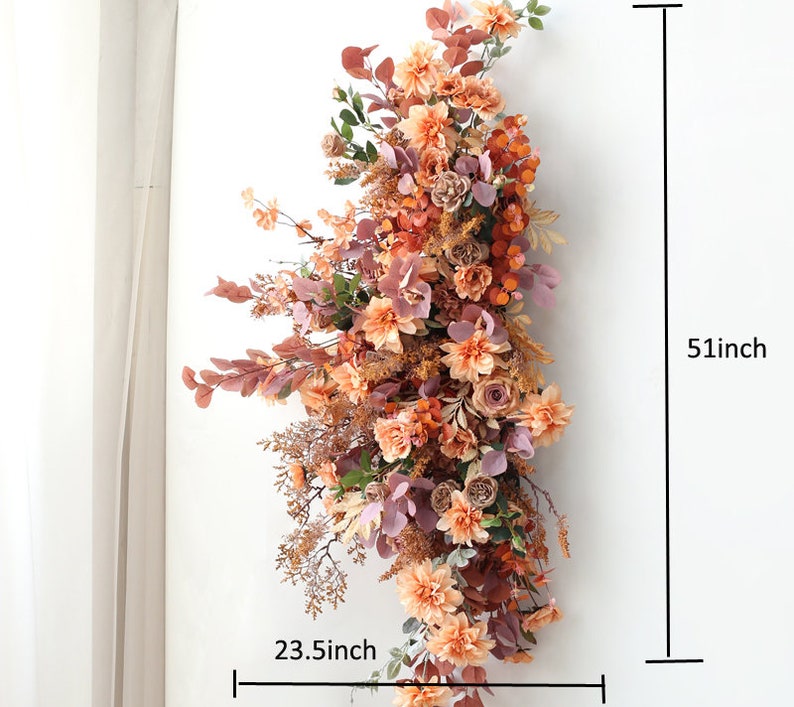 Coffee Wedding Archway Flower for Wedding Party Decor Proposal - KetieStory