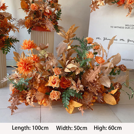 Orange Flower Set for Wedding Party Decor Proposal - KetieStory