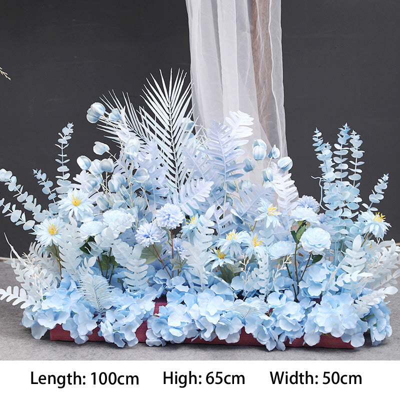 Blue Flowers Set for Wedding Party Decor Proposal - KetieStory