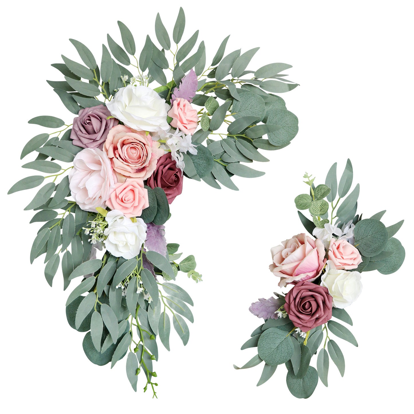 Light Pink Sign Flowers for Wedding Party Decor Proposal - KetieStory