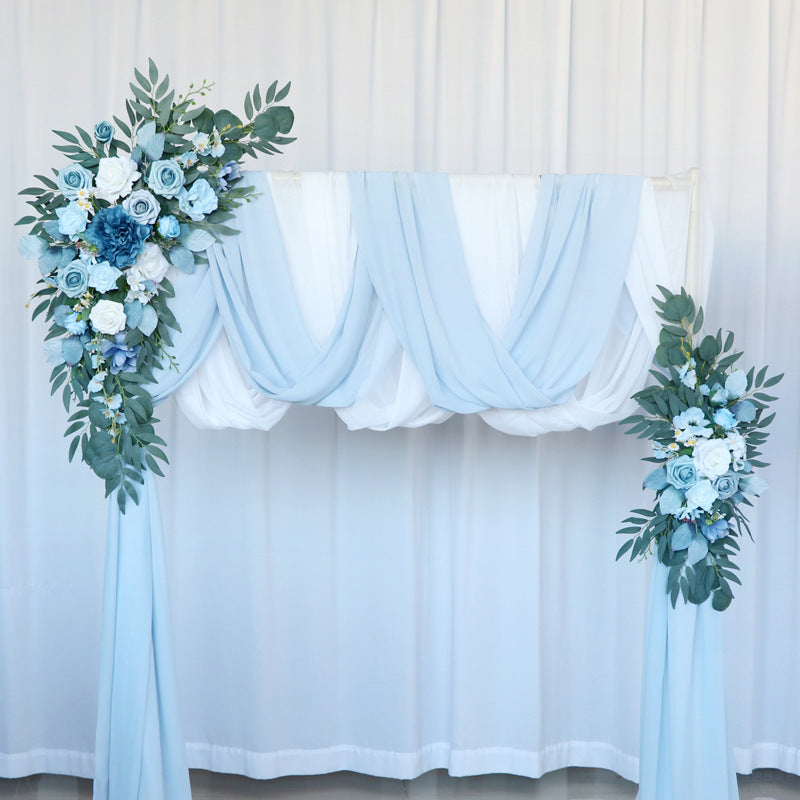 Blue Flower Set for Wedding Party Decor - KetieStory
