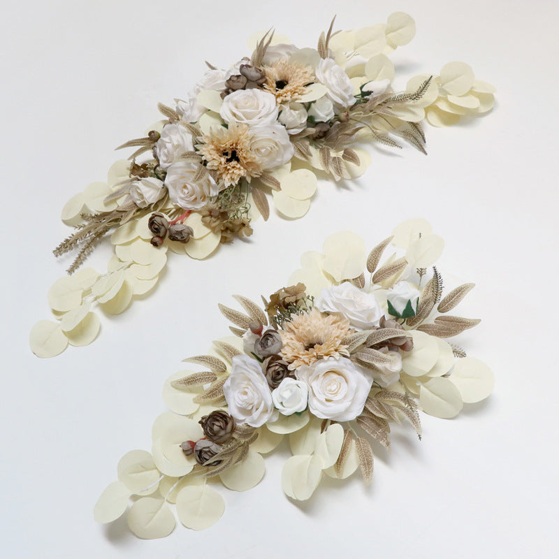 Milky White Flower Set for Wedding Party Decor - KetieStory