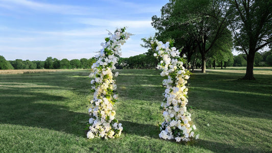 DIY Floral Pillars: Create Stunning Ceremony Decor on a Budget