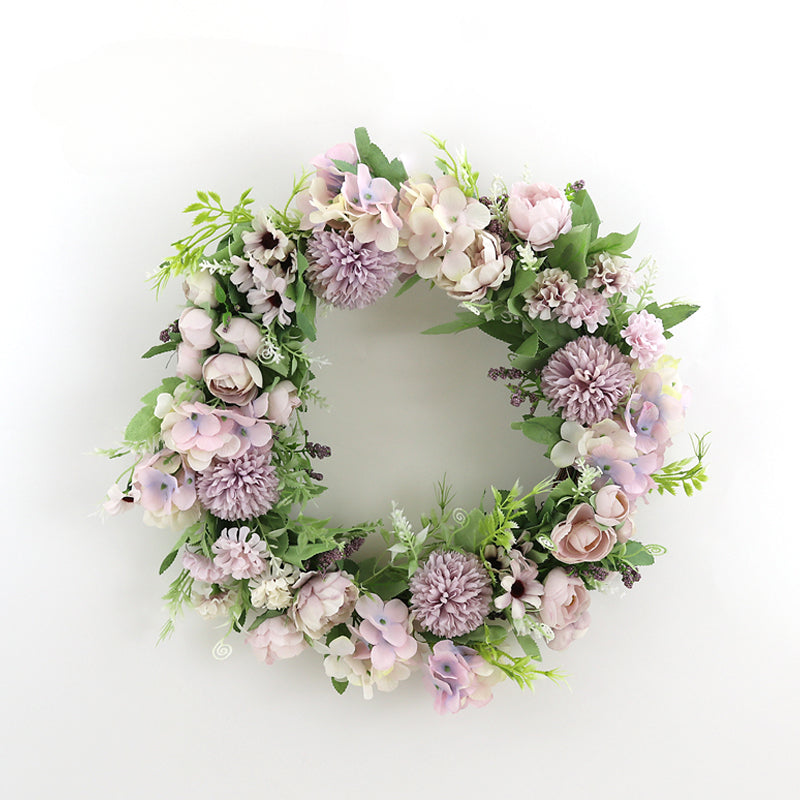 Wreath Purple for Wedding Party Proposal Decor - KetieStory