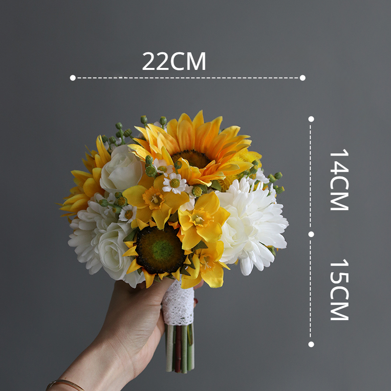 Bridal Bouquet Sunflower - N Style