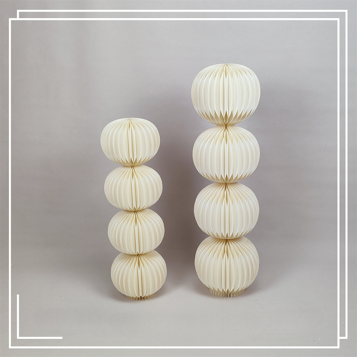 Shaped Folded Paper Roman Column Wedding Party Decoration Supplies Frames - KetieStory