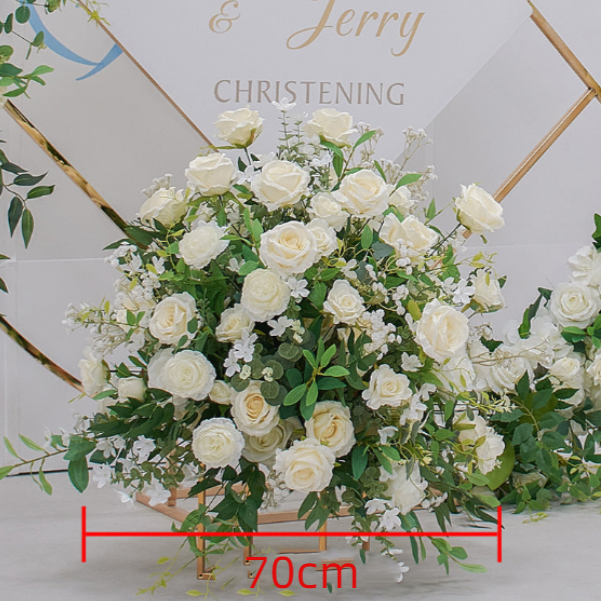 Forest Rose Row Arch for Wedding Party Decor Proposal - KetieStory