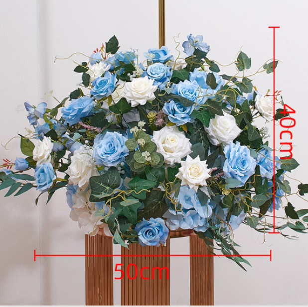 Hydrangea Roses Arrangement  for Wedding Party Decor Proposal - KetieStory