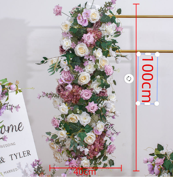 Hydrangea Roses Arrangement  for Wedding Party Decor Proposal - KetieStory