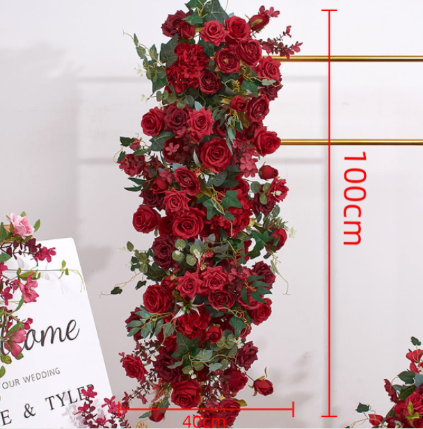 Hydrangea Roses Arrangement  for Wedding Party Decor Proposal - KetieStory