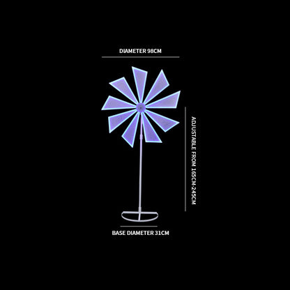Electric Windmill lron Art Road Guide for Wedding Decoration Event Proposal - KetieStory