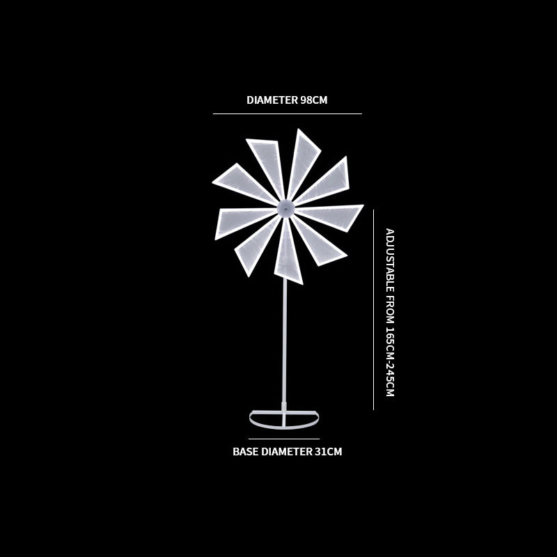 Electric Windmill lron Art Road Guide for Wedding Decoration Event Proposal - KetieStory