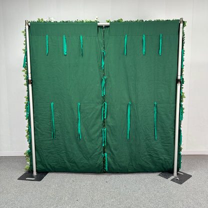 Flower Wall 3D Artificial Rolling Up White Floral Backdrop for Party Decor