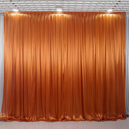 Ice Silk Draping Curtains Draps Backdrop for Wedding Party Event - KetieStory
