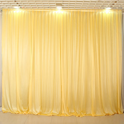 Ice Silk Draping Curtains Draps Backdrop for Wedding Party Event - KetieStory