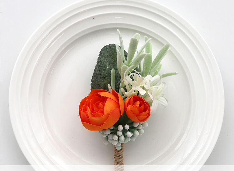 Wrist Flower Corsages Series for Wedding Party Proposal Decor