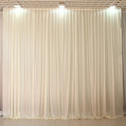 Ice Silk Draping Curtains Draps Backdrop for Wedding Party Event - KetieStory