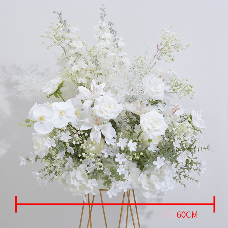 White Flower Set for Wedding Party Decor Proposal