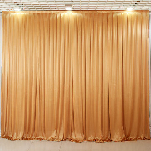 Ice Silk Draping Curtains Draps Backdrop for Wedding Party Event - KetieStory