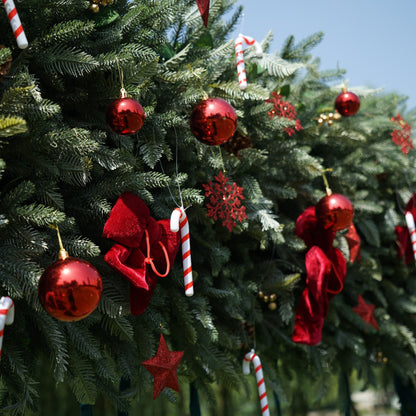 Green 8ftx8ft Outdoor Christmas Archway with Ornament
