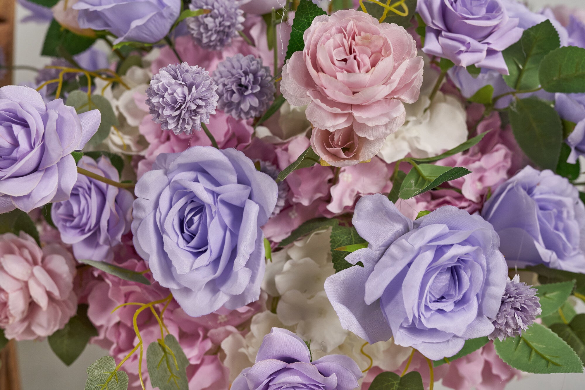 Flower Ball Retro Purple Rose Wedding Proposal Party Centerpieces Decor