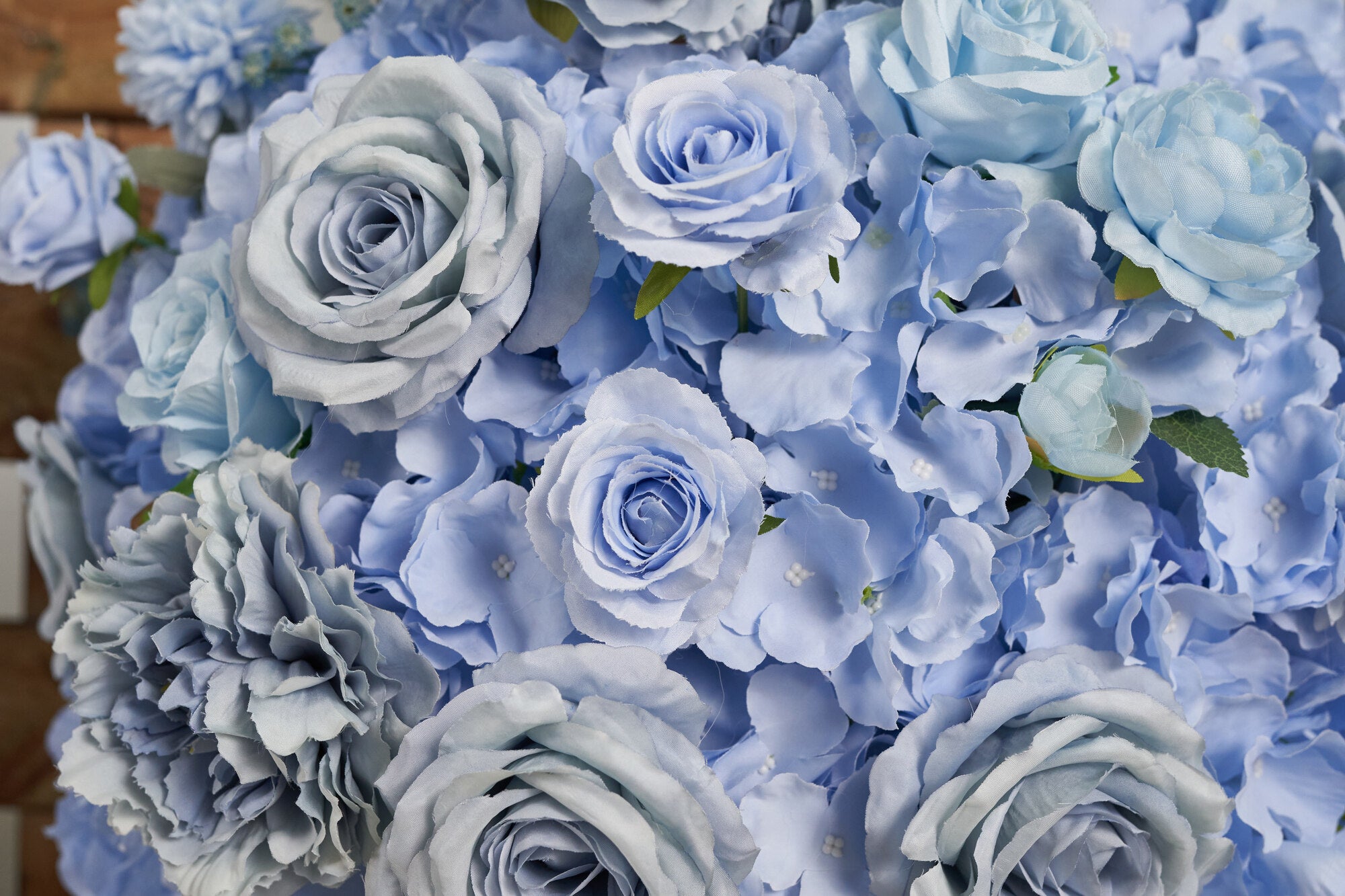 Flower Ball Haze Blue Wedding Proposal Party Centerpieces Decor