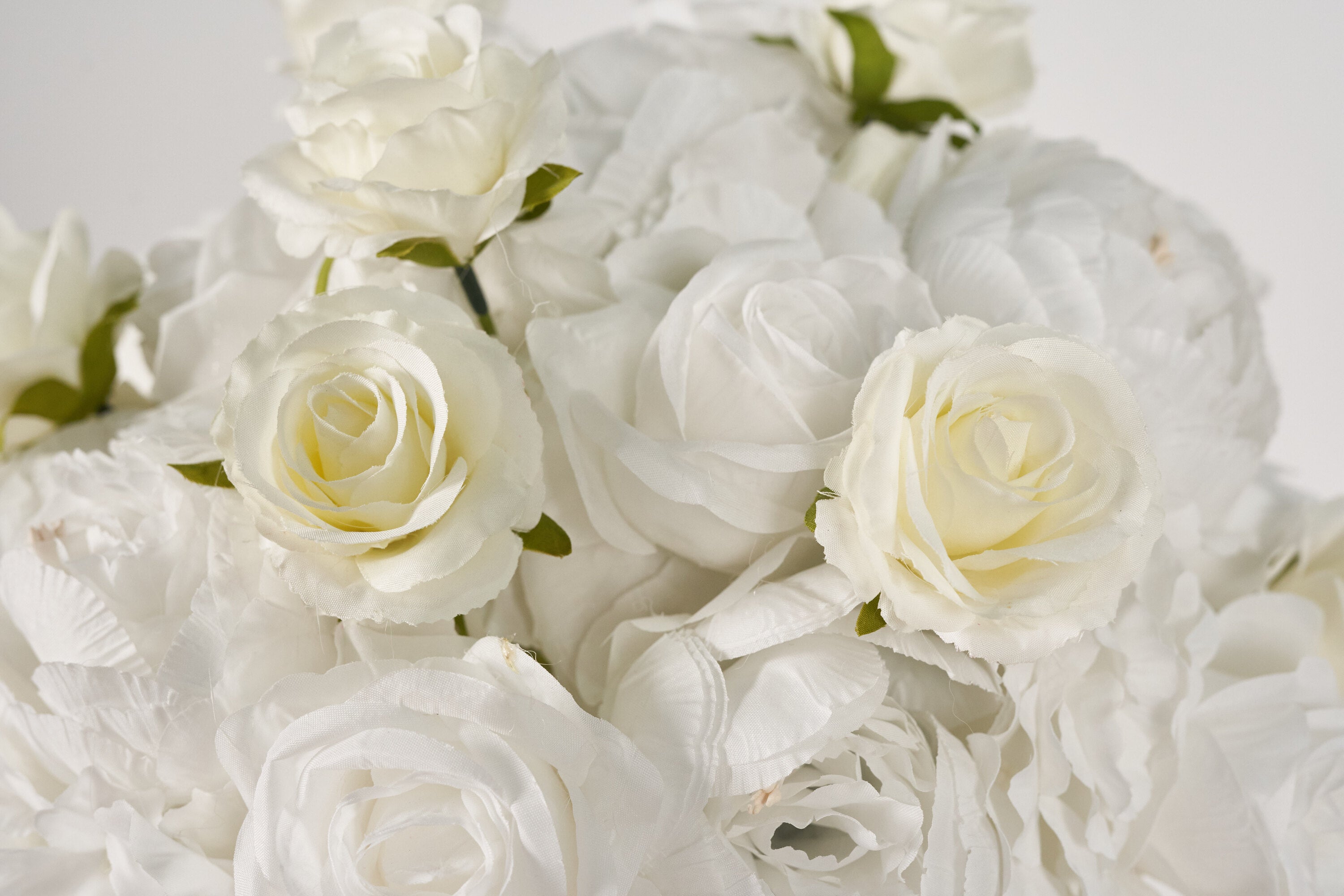 Flower Ball Pure White Roses Wedding Proposal Party Centerpieces Decor