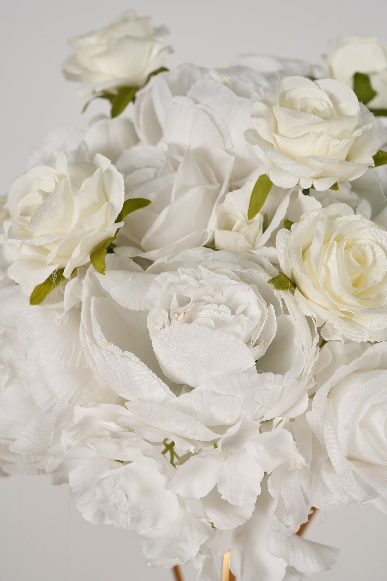 Flower Ball Pure White Wedding Proposal Party Centerpieces Decor