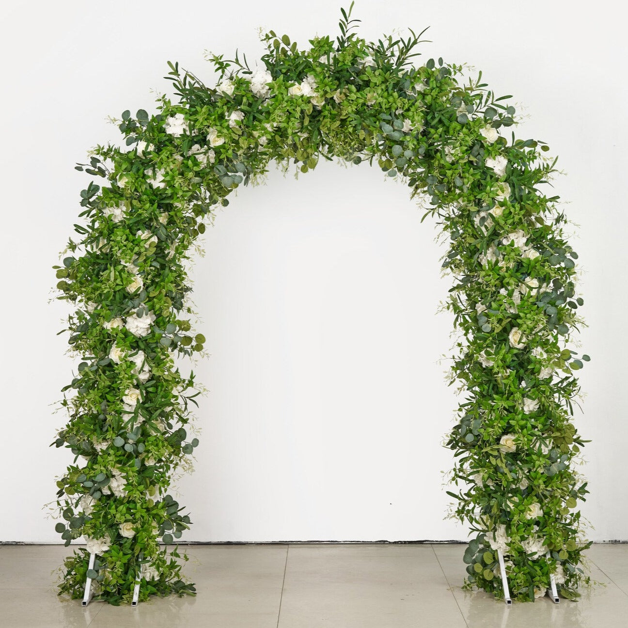 8x8ft Green Flower Arch for Wedding Party Proposal Decor
