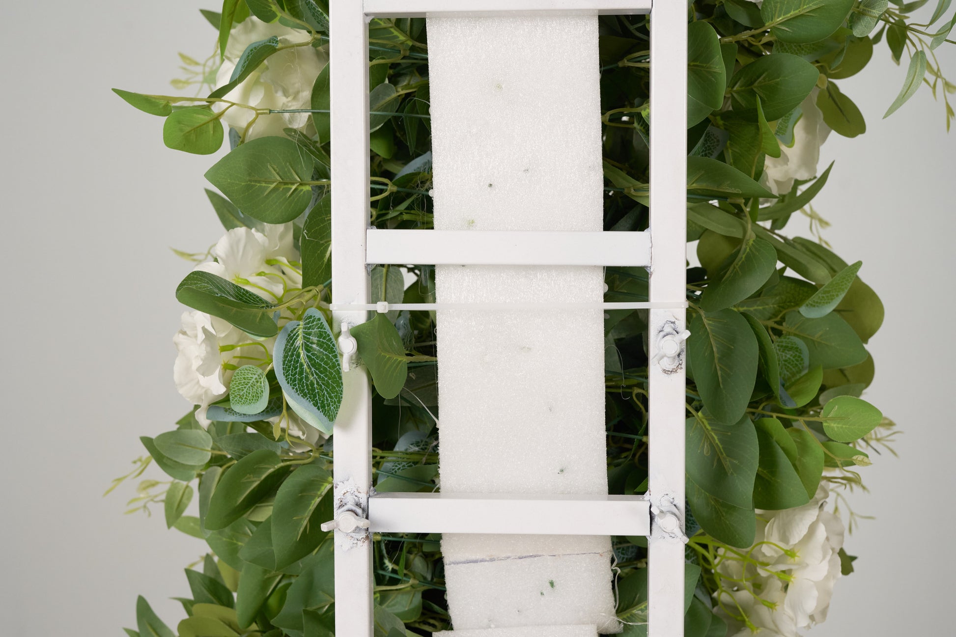 Green White Flower Arch for Wedding Party Decor Proposal - KetieStory