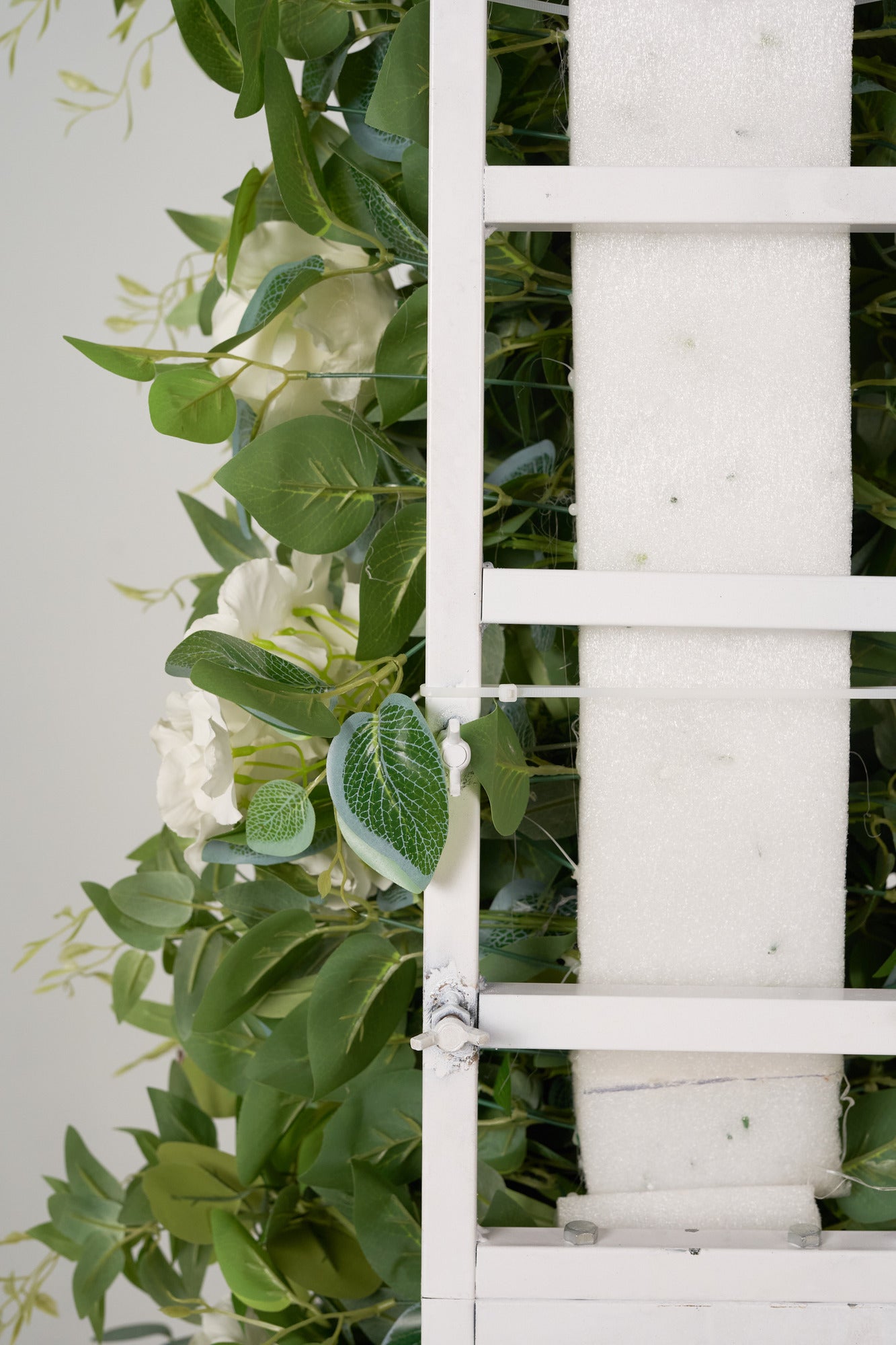 Green White Flower Arch for Wedding Party Decor Proposal - KetieStory
