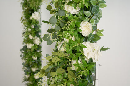 Green White Flower Arch for Wedding Party Decor Proposal - KetieStory