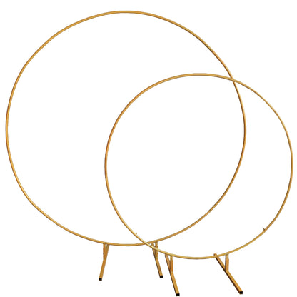 Round Stand Frames Single Pole Round Door Outdoor Lawn Wedding Flower Gate - KetieStory