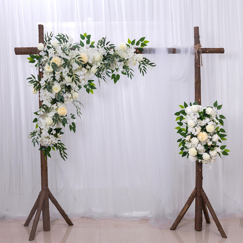Mori Triangular Flower Row Arch  for Wedding Party Decor Proposal - KetieStory
