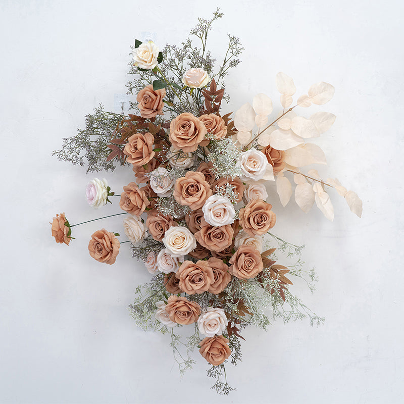 Coffee Wall Hanging Flower Set for Wedding Party Decor Proposal - KetieStory