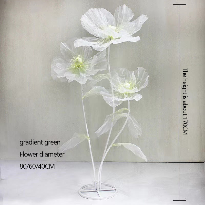 Giant Flowers Artificial for Wedding Party Window Display Decors - KetieStory
