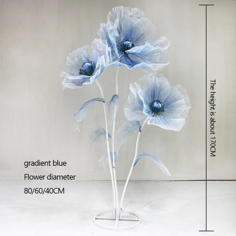 Giant Flowers Artificial for Wedding Party Window Display Decors - KetieStory