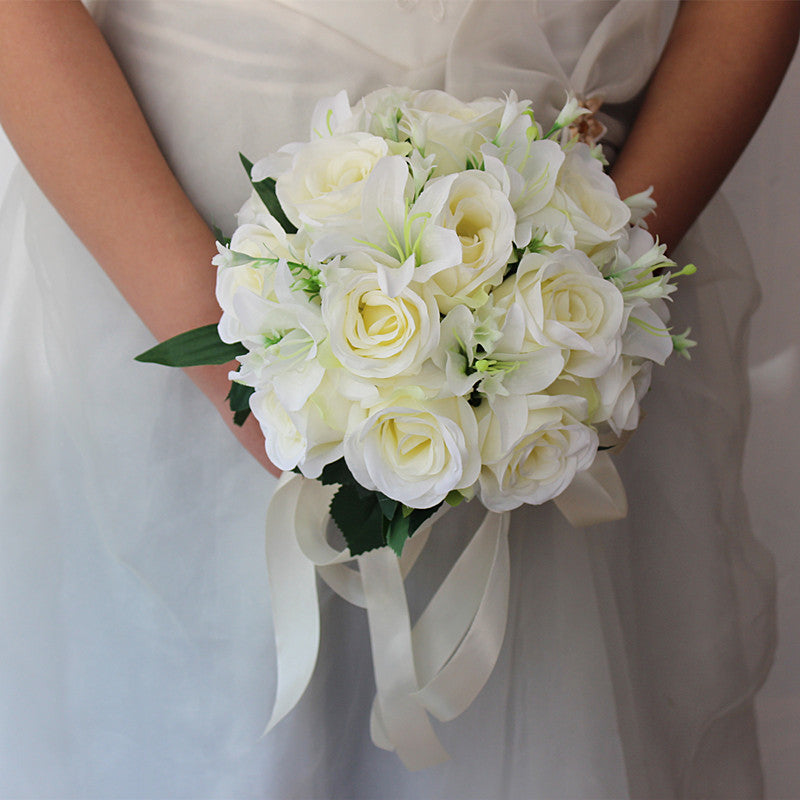 Bride Bouquet Lily for Wedding Party Proposal